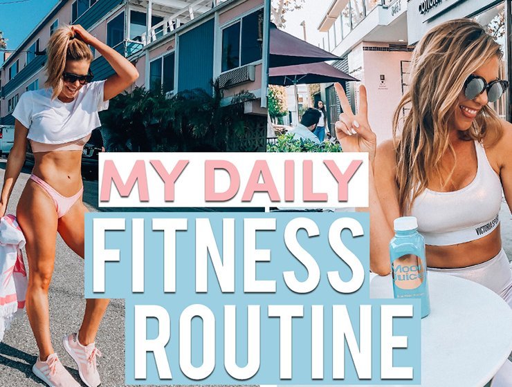 Daily fitness online routine