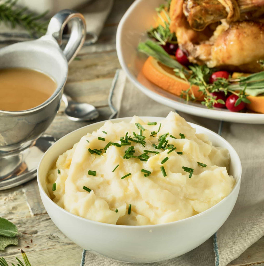 Garlic Cauliflower "potatoes"