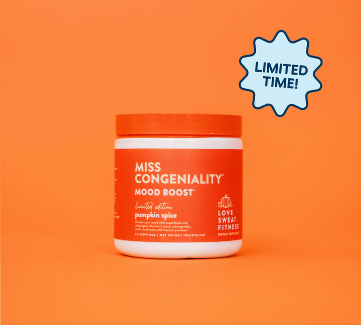 Miss Congeniality Pumpkin Spice Mood Boost Bottle