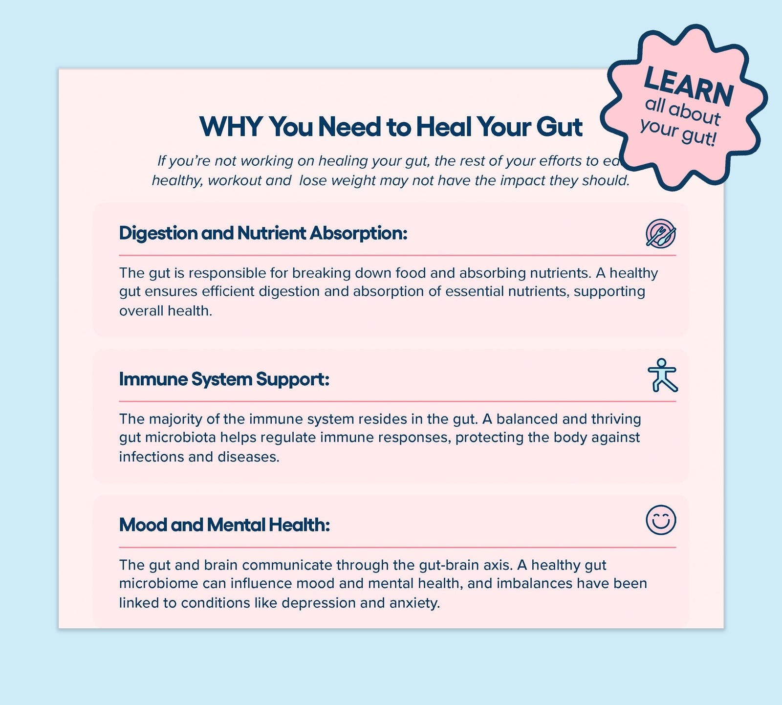 Feel Good Gut Guide - Why you need to heal your gut