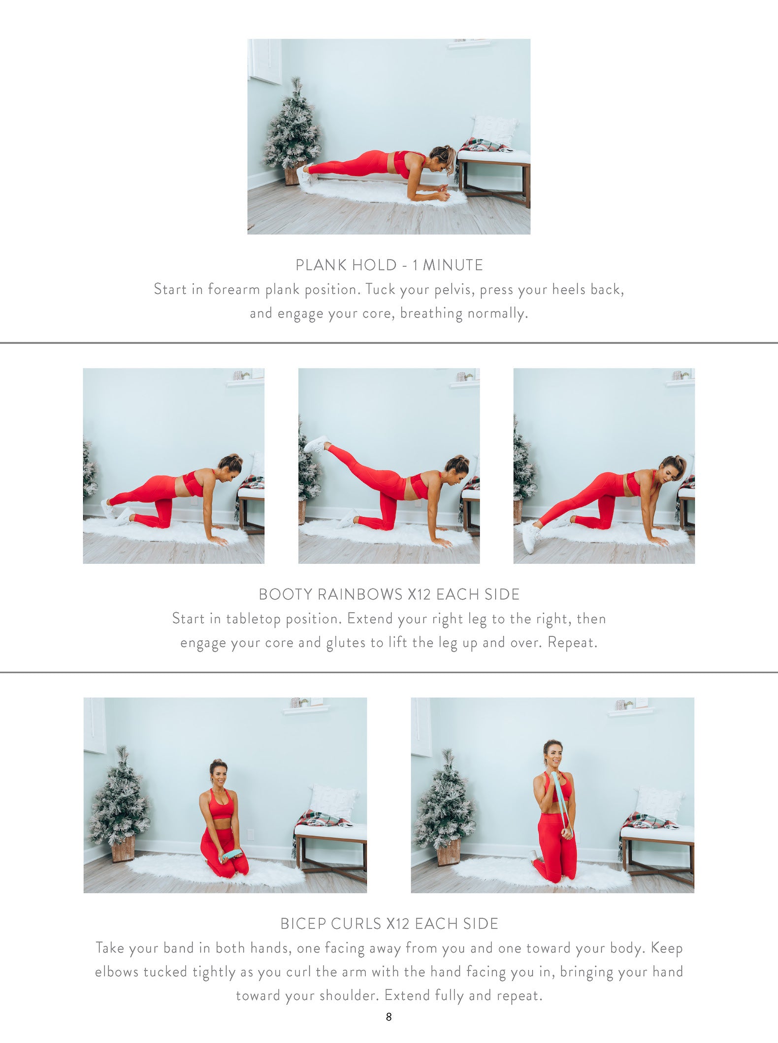 Exercises from the Holiday Survival Guide