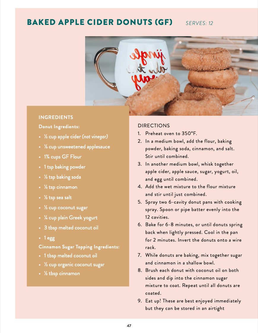 Baked Apple Cider Donuts recipe