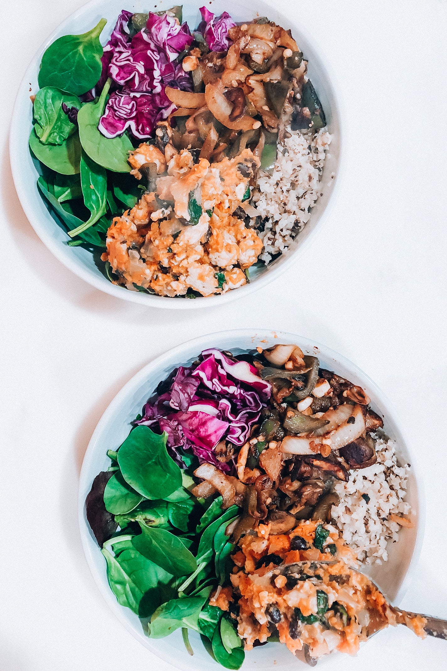 Harvest bowl recipe from the guide