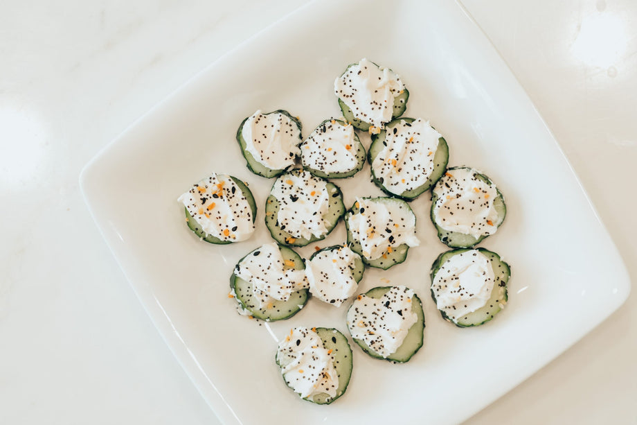 You Can't Live Without These Cucumber Cream Cheese Rounds