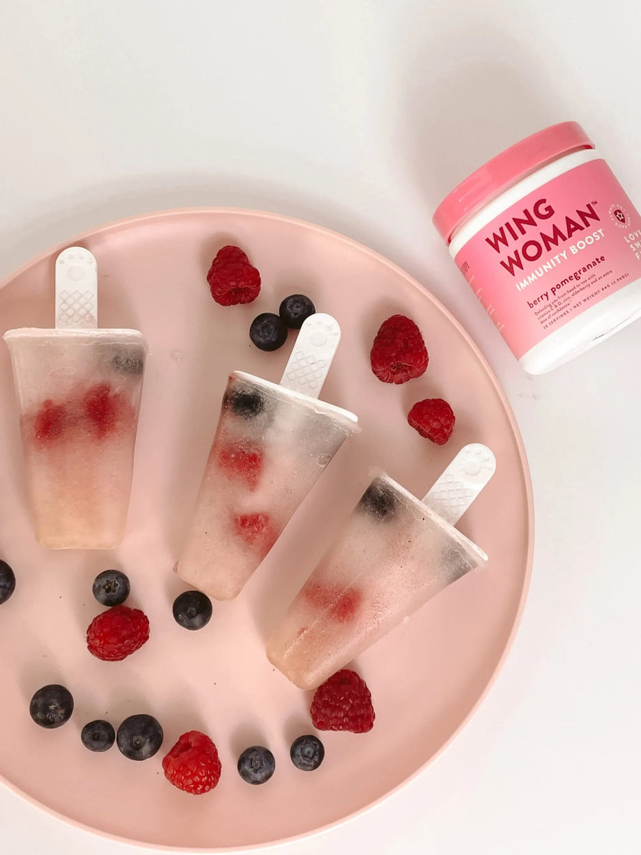 Wing Woman Immunity Boosting Popsicles