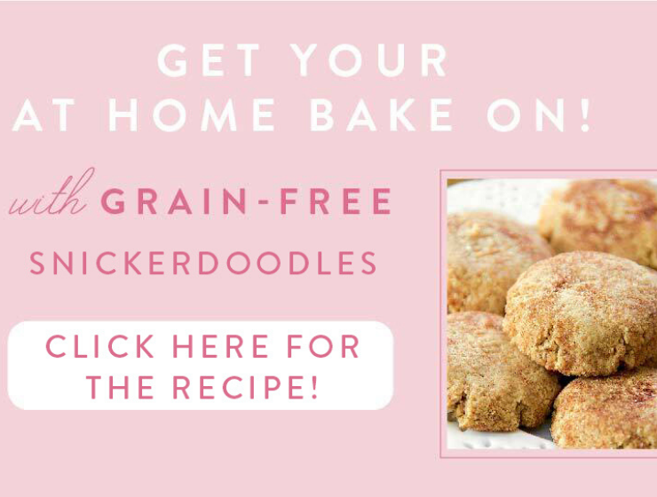 Grain Free Snickerdoodles