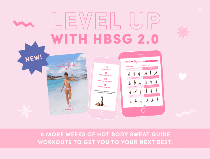 Hot Body Sweat Guide 2.0 | Weeks 9-16