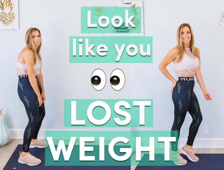 Fix Your Posture To Look Thinner