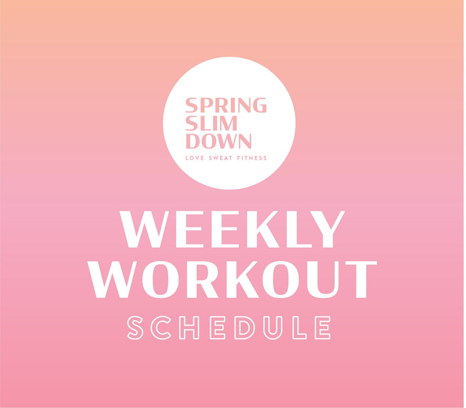 Weekly Workout Schedule