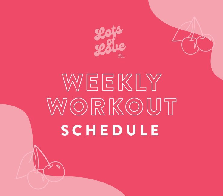 Weekly Workout Schedule