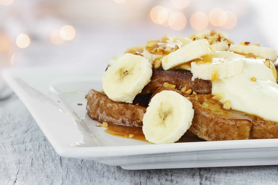 5 Minute Banana Nut French Toast