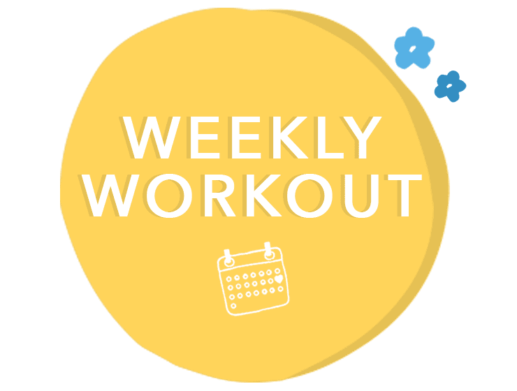 Weekly Workout Schedule