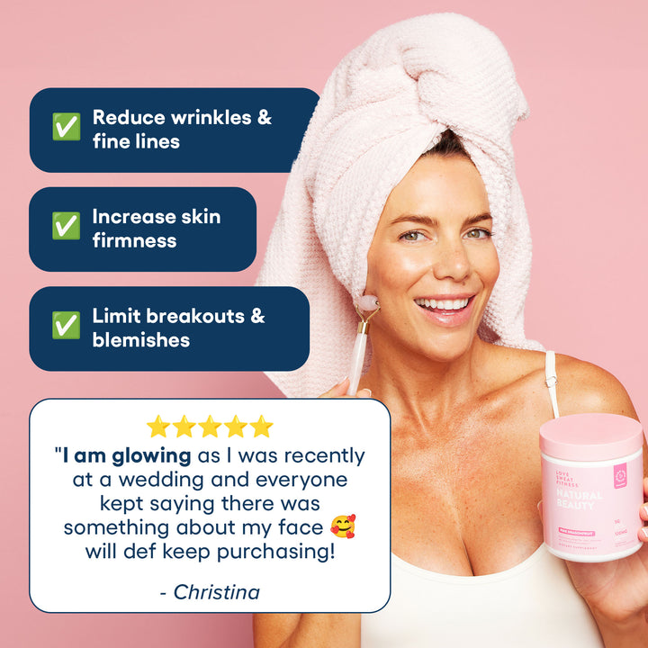 Natural Beauty Blend - Reduce wrinkles and fine lines, increase skin firmness and limit breakfouts