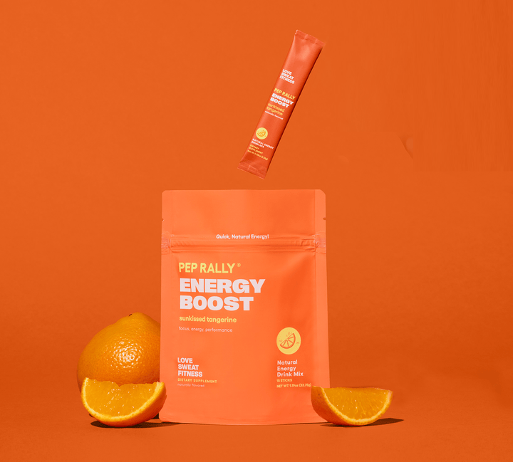 Pep Rally Energy Boost - All natural energy, 100mg of caffeine