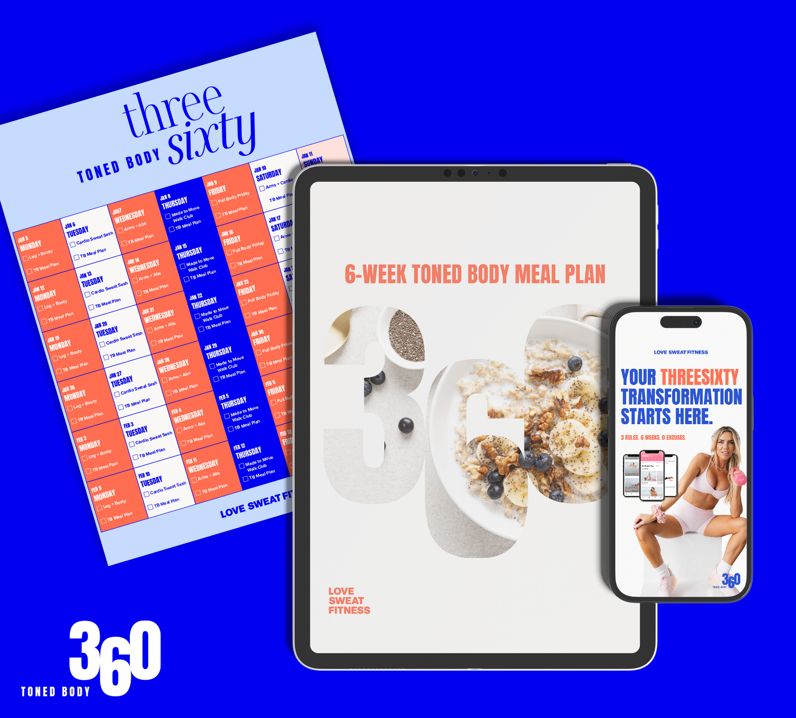 Toned Body 360 Challenge