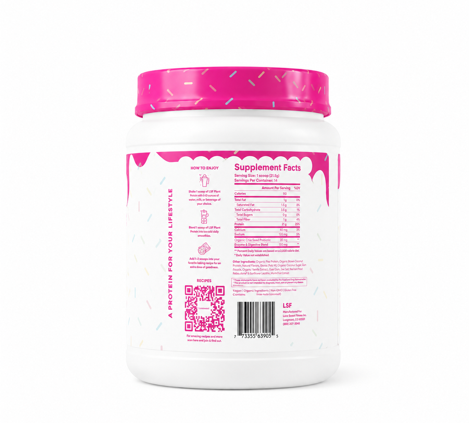 Birthday Cake Protein Powder