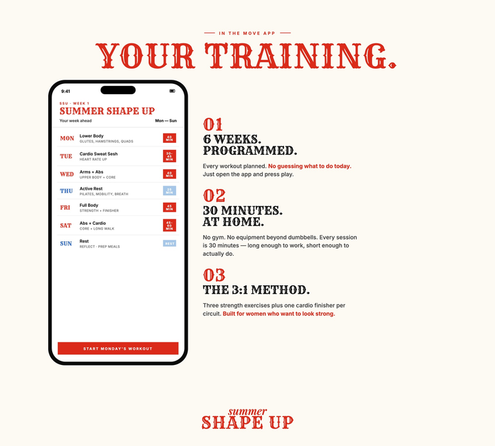 Summer Shape Up Challenge