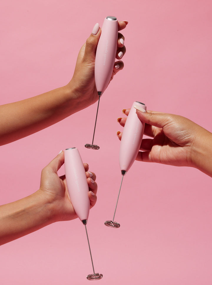 3 whisks in hands
